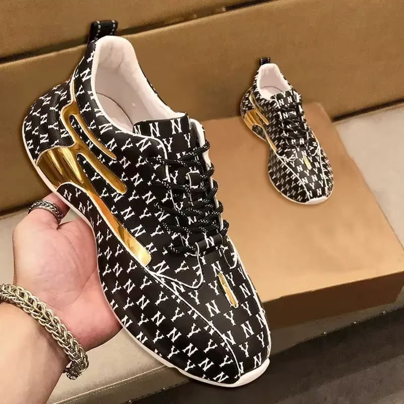 Chaussures de sport respirantes pour hommes, baskets de course en plein air, semelle optique basse p