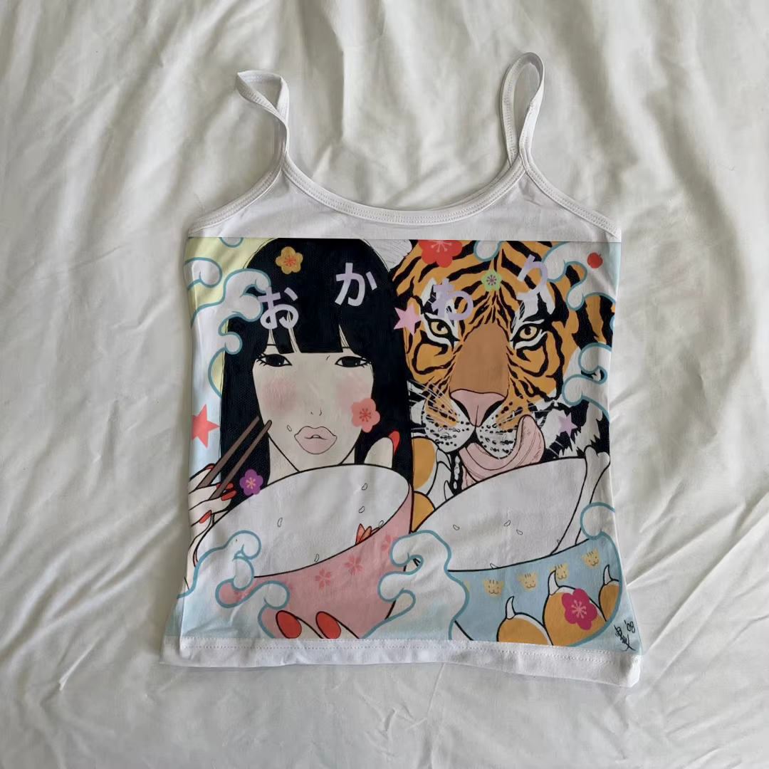 Vêtements gothiques des années 90 avec lettres imprimées graphiques, haut Corset Grunge pour femmes,