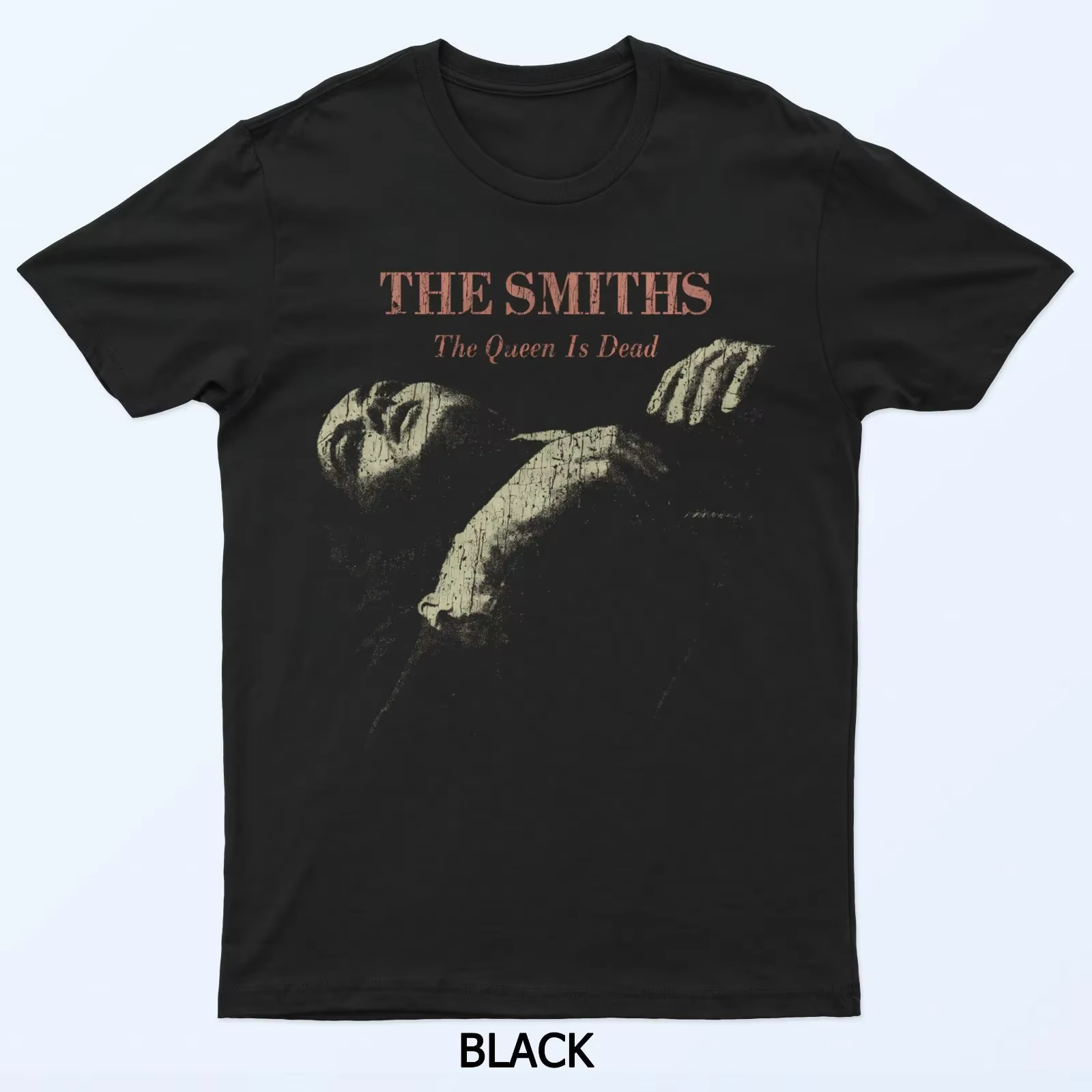 Les Smiths la reine est morte 1986 T-Shirt noir