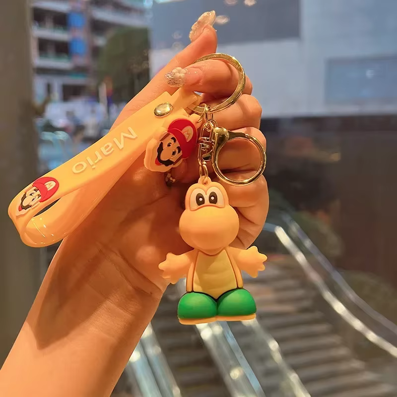 32 styles de porte-clés Super Mario, figurines Mario Bros Luigi, Toad, Yoshi, Bowser, figurines d'ac