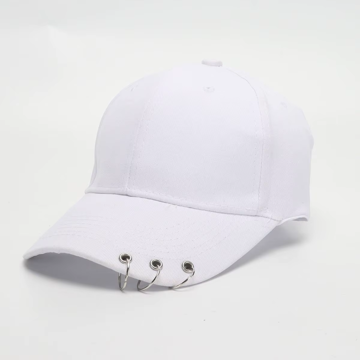 Casquette de Baseball Hip Hop pour femmes, avec anneau circulaire, chapeaux à rabat pour hommes et f
