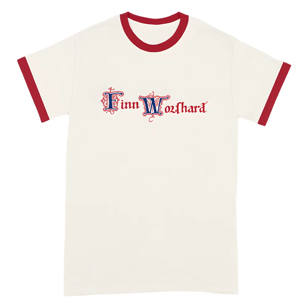 T-shirt avec Logo Finn Wolfhard, mode minimaliste, pour femmes et hommes, col rond, manches courtes,