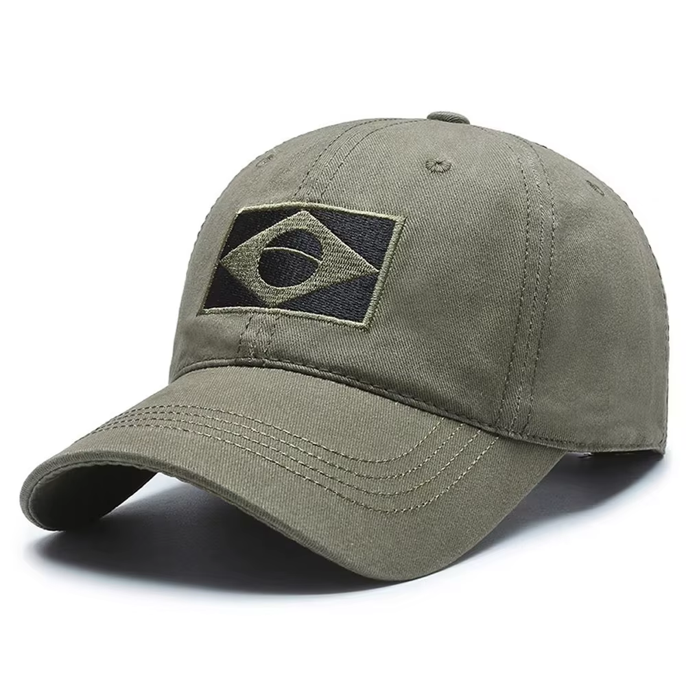 Casquette de baseball d'été avec protection solaire, drapeau du Brésil, pour hommes, style snapback,