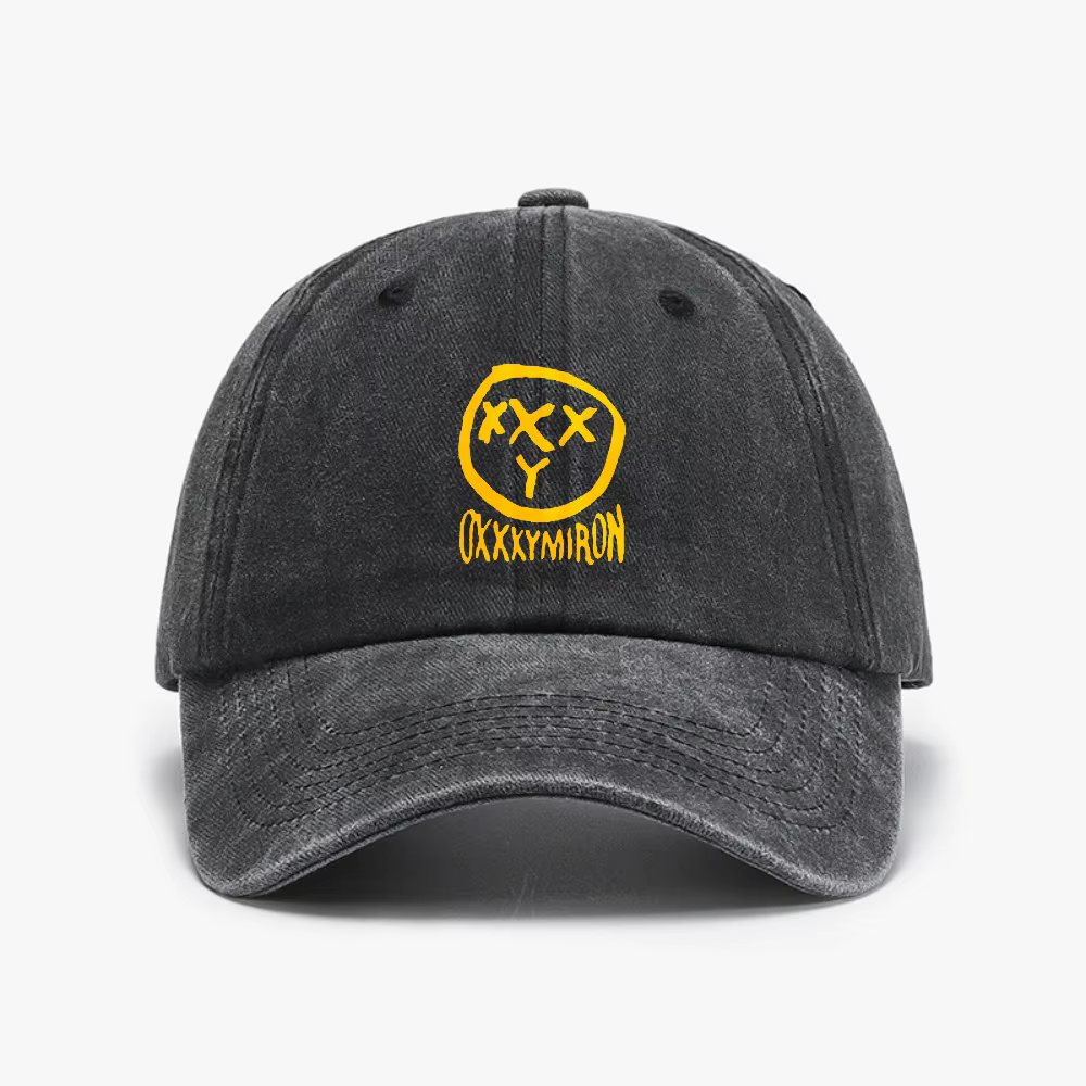 Casquette de baseball oxxxymiron, style vintage, en denim délavé, pour hommes et femmes, casquettes 