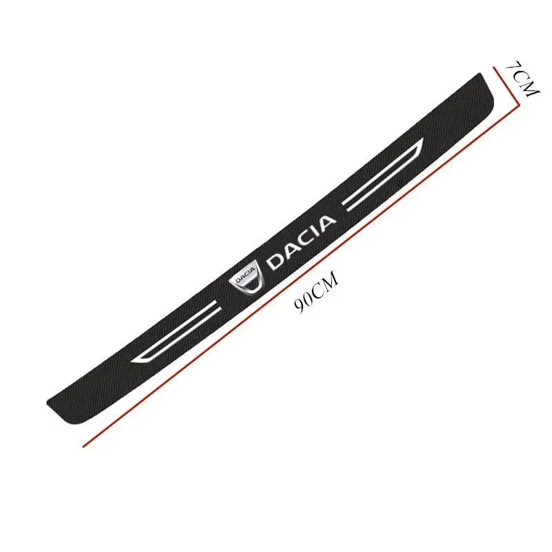 Protection de seuil de porte et de pare-chocs de coffre pour DACIA Dokker Jogger Duster Logan Sander