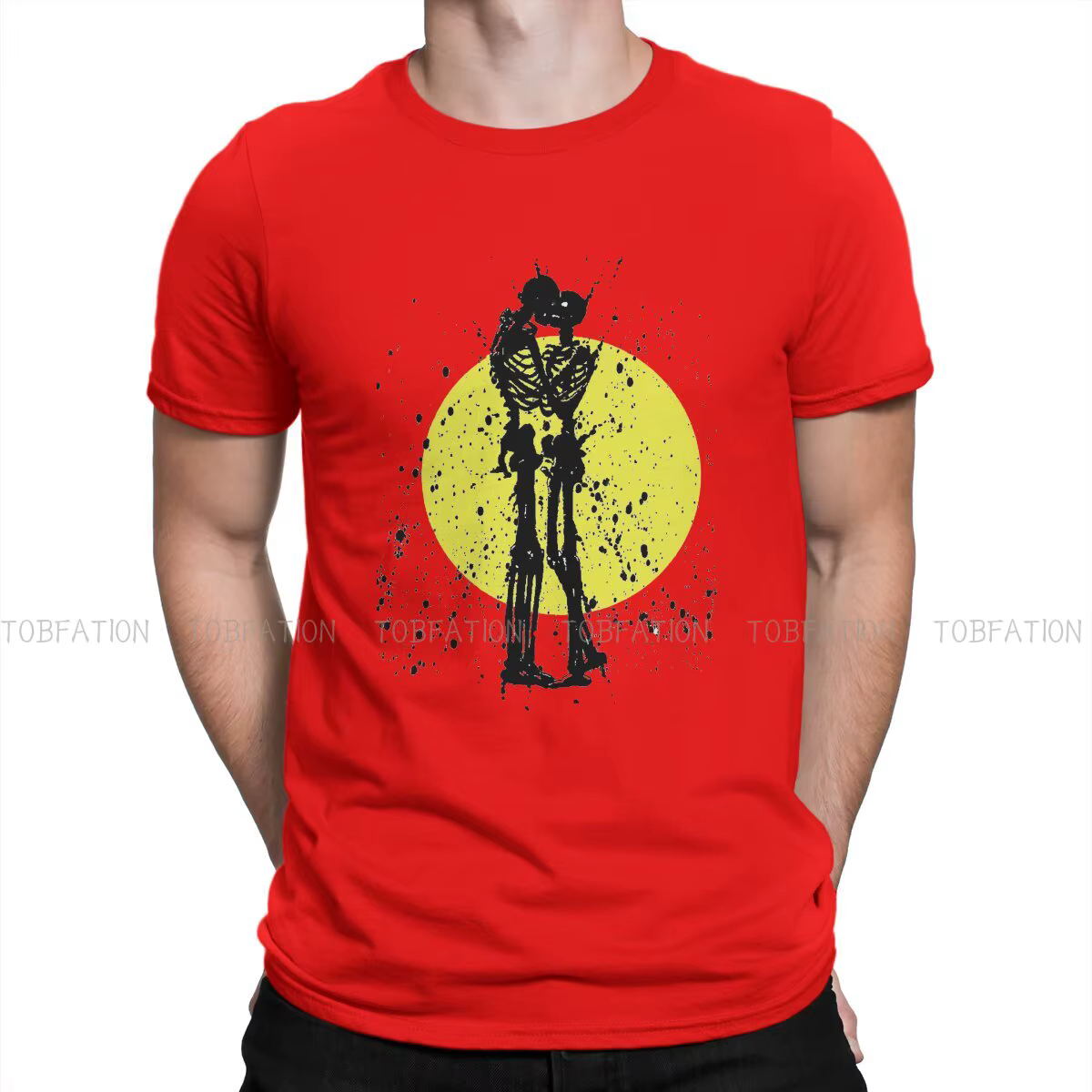 SKELETON KISS – t-shirt spécial pour montres, qualité supérieure, Hip Hop, cadeau, offre spéciale