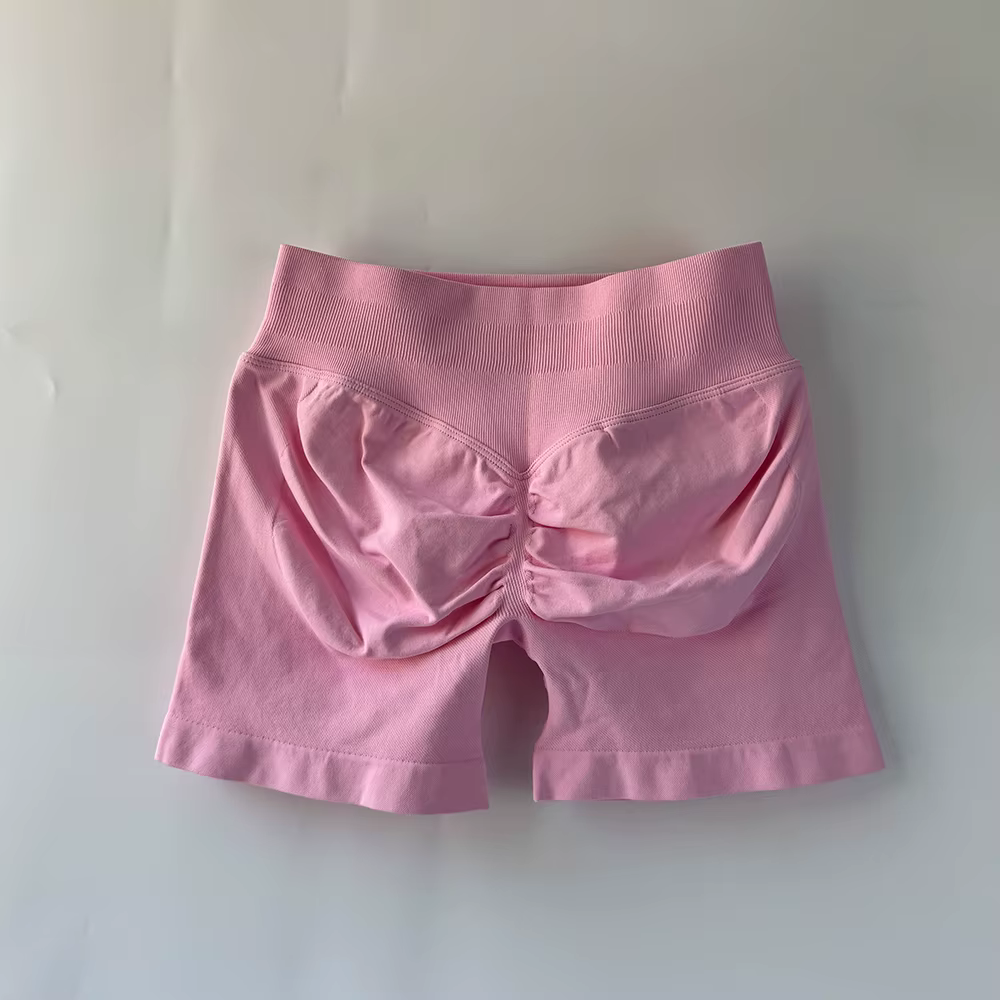 Shorts de sport AURA SHARK pour femme, 4,5 pouces, avec bande côtelée basse, pour fitness, cyclisme,