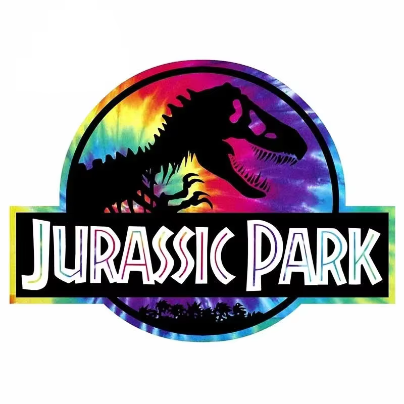 Autocollant drôle pour Jurassic Park dinosaure, étiquette de voiture créative, imperméable, décor de