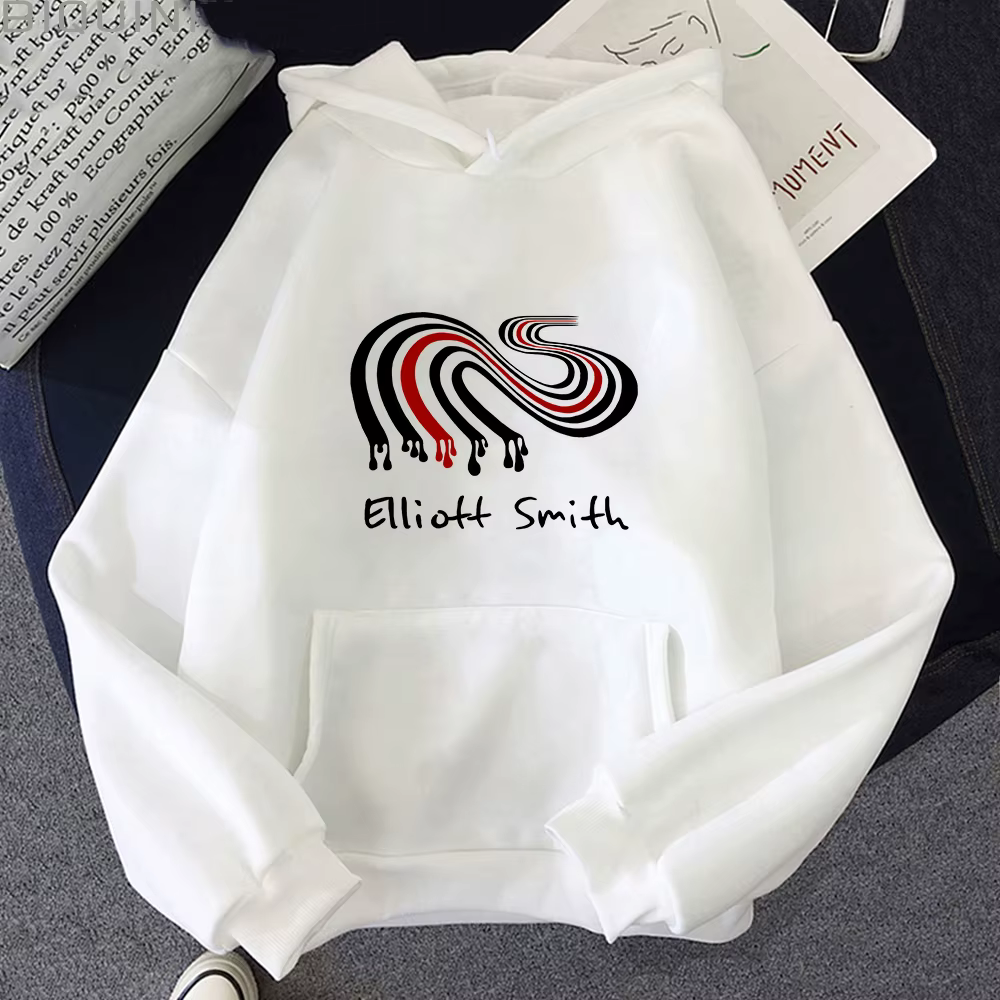 ANING OTT Smith-Sweat à Capuche pour Chanteur de Musique PVD Harajuku, Streetwear, Décontracté, à la
