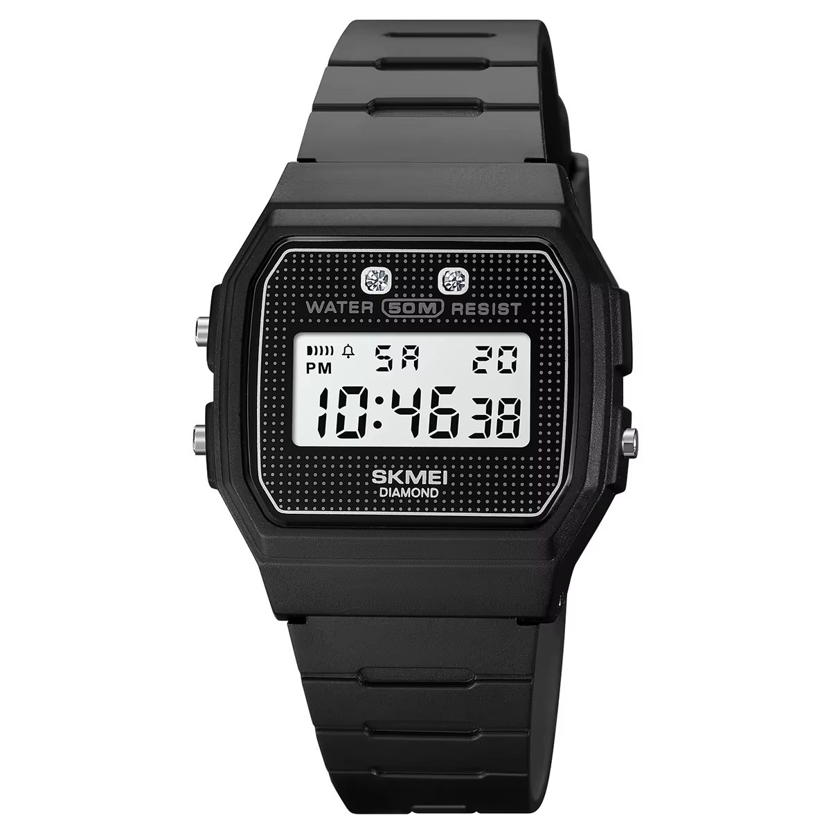 SKMEI Chrono Montre Numérique Pour Hommes Femmes Casual Montre Électronique Compte À Rebours Minuter