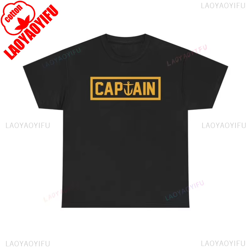 T-shirt en coton Captain Sarah Cameron de Outer Banks, merchandising de la série TV, t-shirt tendanc