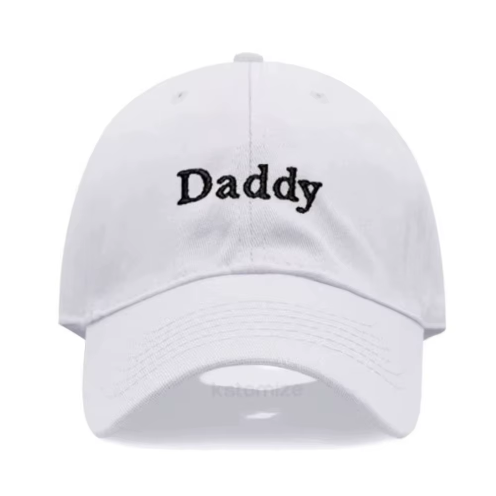 Casquette de baseball vintage brodée « Papa & Maman » en coton réglable, assortie pour parents, pour