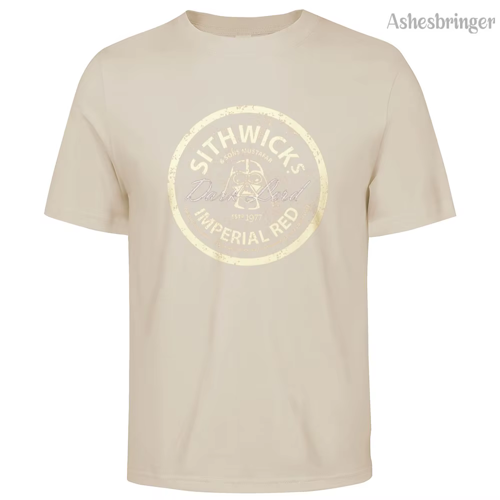 T-shirt en coton pour hommes et femmes, avec image impériale Ale de Sithwick, Style décontracté de r