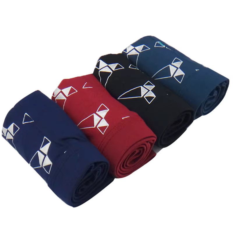 Boxers en fibre de bambou pour hommes, sous-vêtements pour hommes, vente chaude, fabricants de boxer