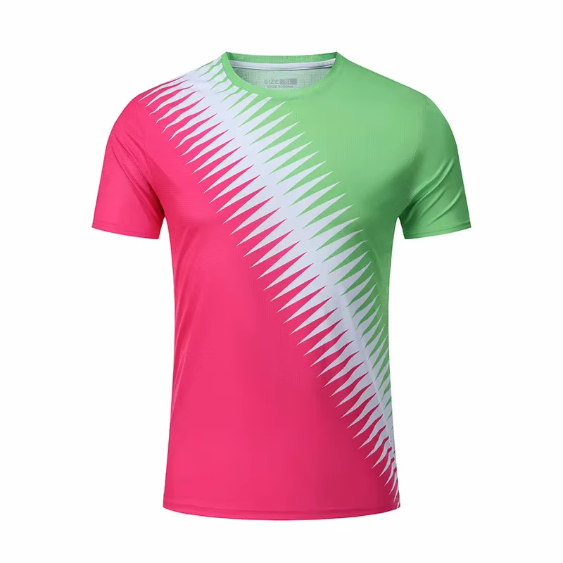 T-shirts pour hommes Sports de course en plein air décontracté col rond manches courtes en vrac été 
