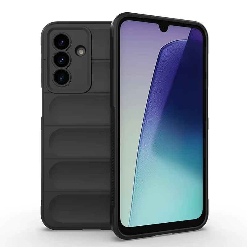 Accessoires en caoutchouc souple, étui ajusté pour Samsung Galaxy A17 5G A37 A57 A56 A36 A16 A55 A35