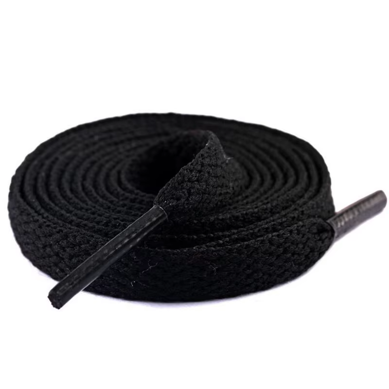 1 paire de lacets plats pour baskets 13 couleurs lacets de chaussures en tissu blanc noir lacets de 