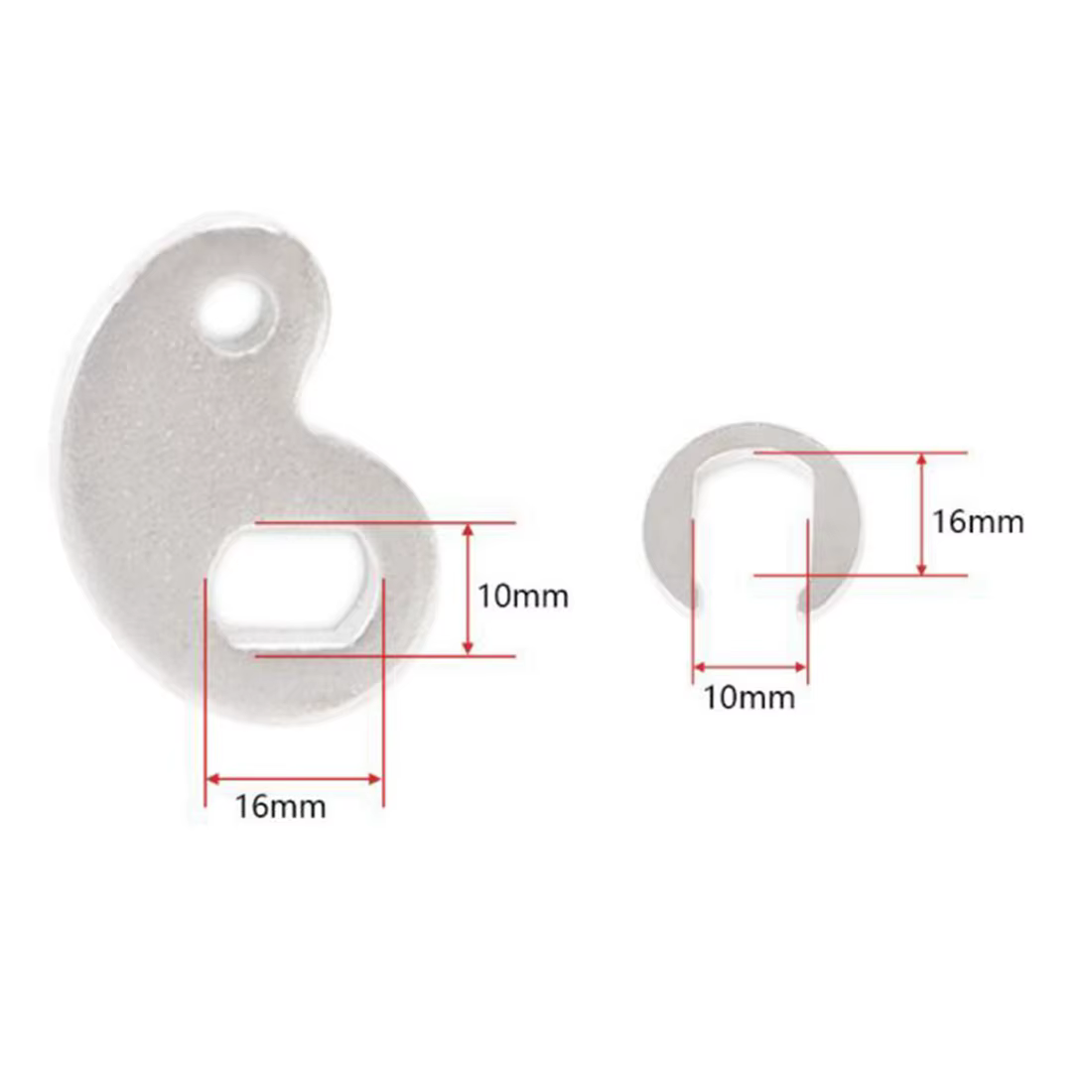 ROO M16 accessoire de bras de couple de vélo électrique pour vélo électrique avant arrière 3000W 500