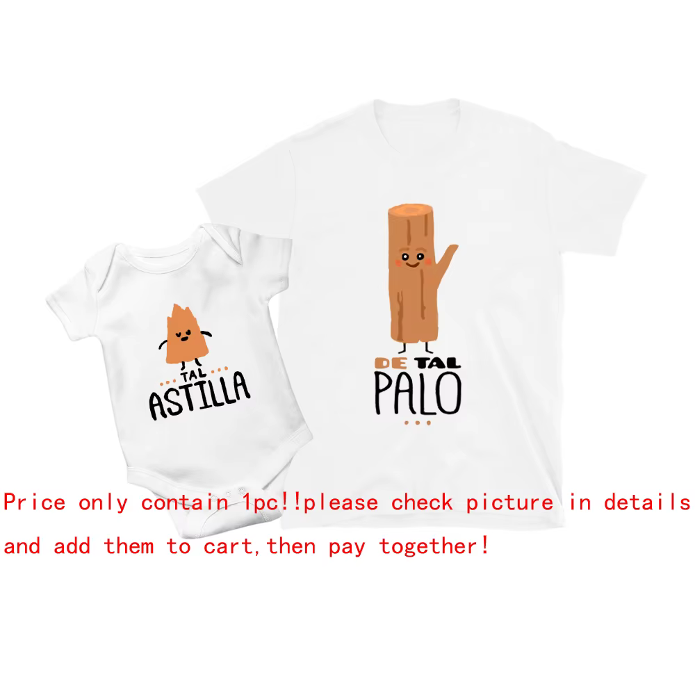 Chemises assorties pour papa et bébé, comme père, T-shirts à éclat, tenues assorties pour papa et en