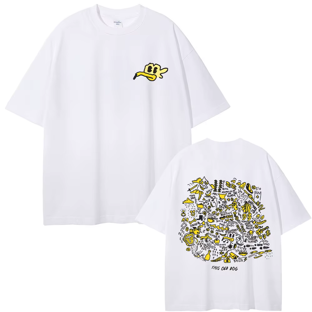 T-shirt graphique Mac Demarco This Old Dog Album pour hommes, vêtements à la mode, T-shirt de musiqu