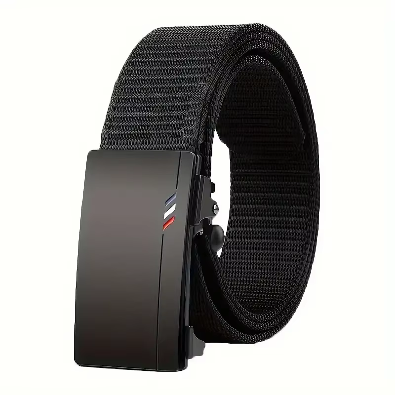 Ceinture pour homme, ceinture de loisirs et de sport en plein air, boucle automatique à dégagement r