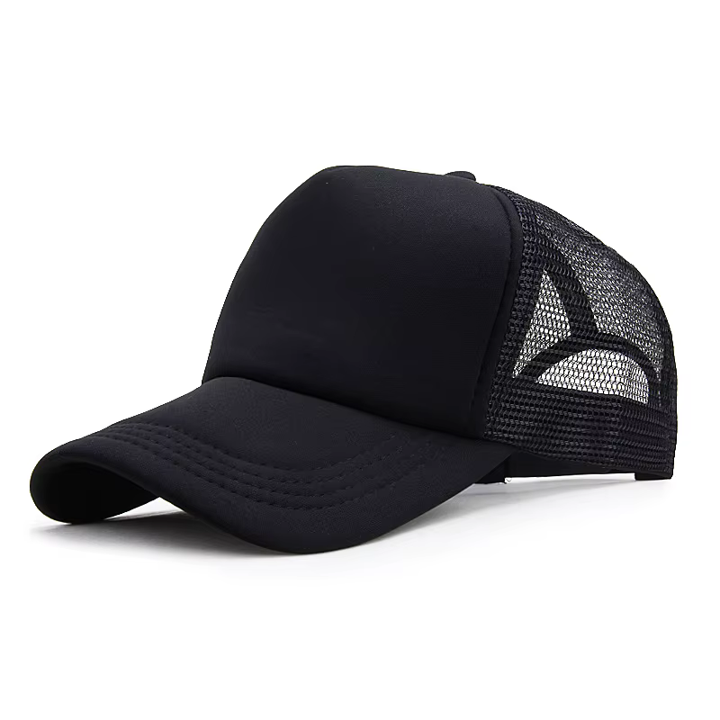 Casquette de Baseball en Maille Unie pour Homme et Femme, Chapeau Unisexe, Décontracté, Réglable, Hi