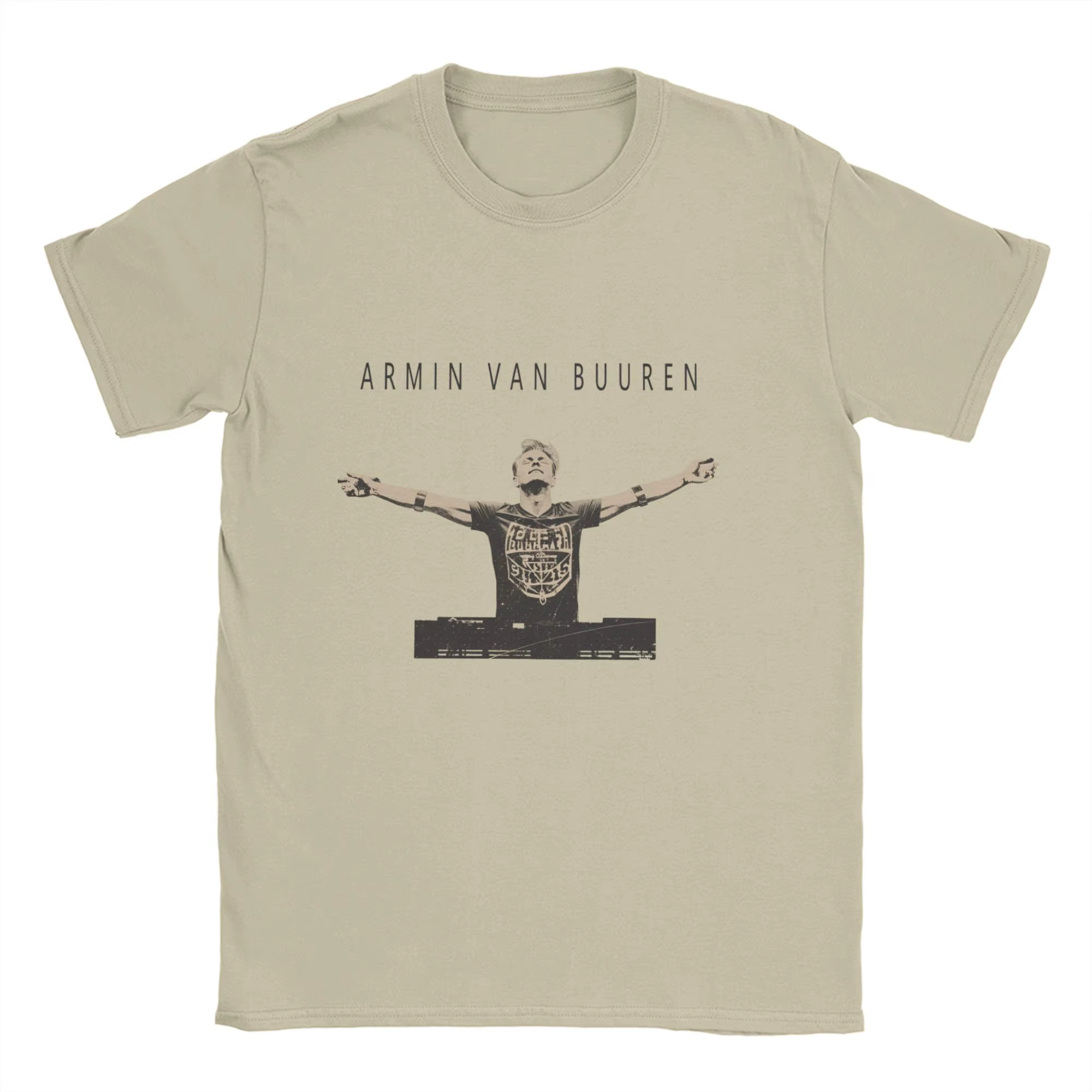 T-shirts DJ Armin Van Buuren pour hommes, vêtements en coton, t-shirt Vintage à manches courtes et c