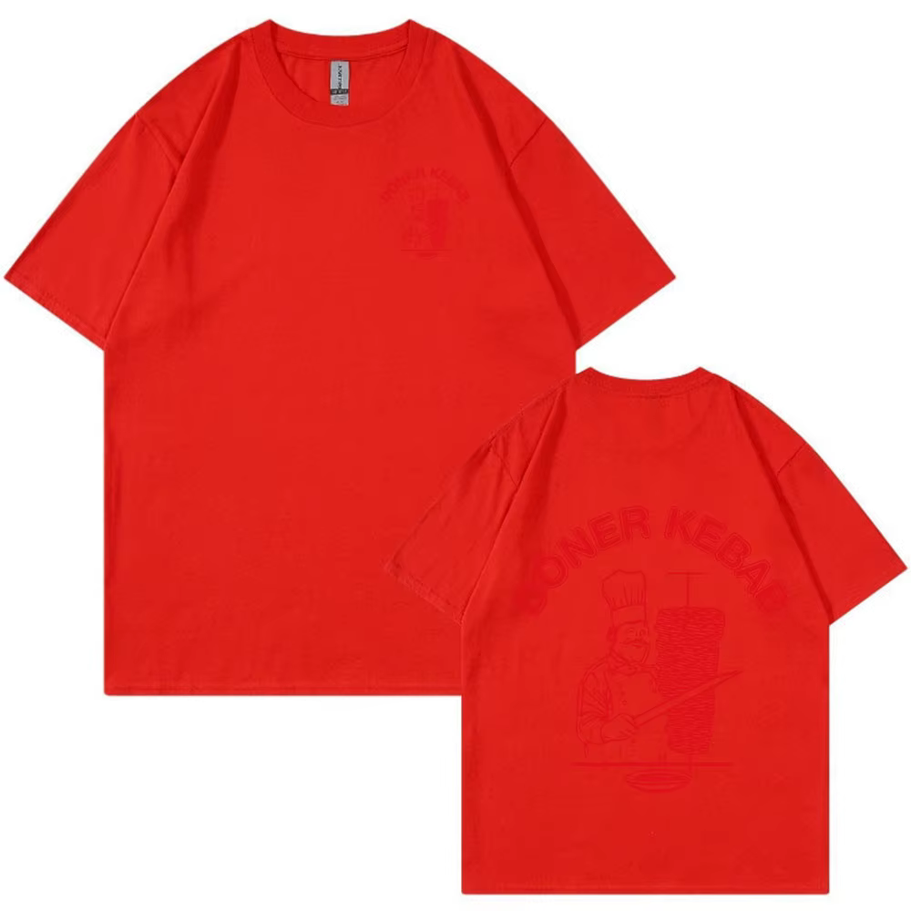 Doner Kebab T-shirt graphique drôle hommes mode été coton à manches courtes T-shirts décontracté sur