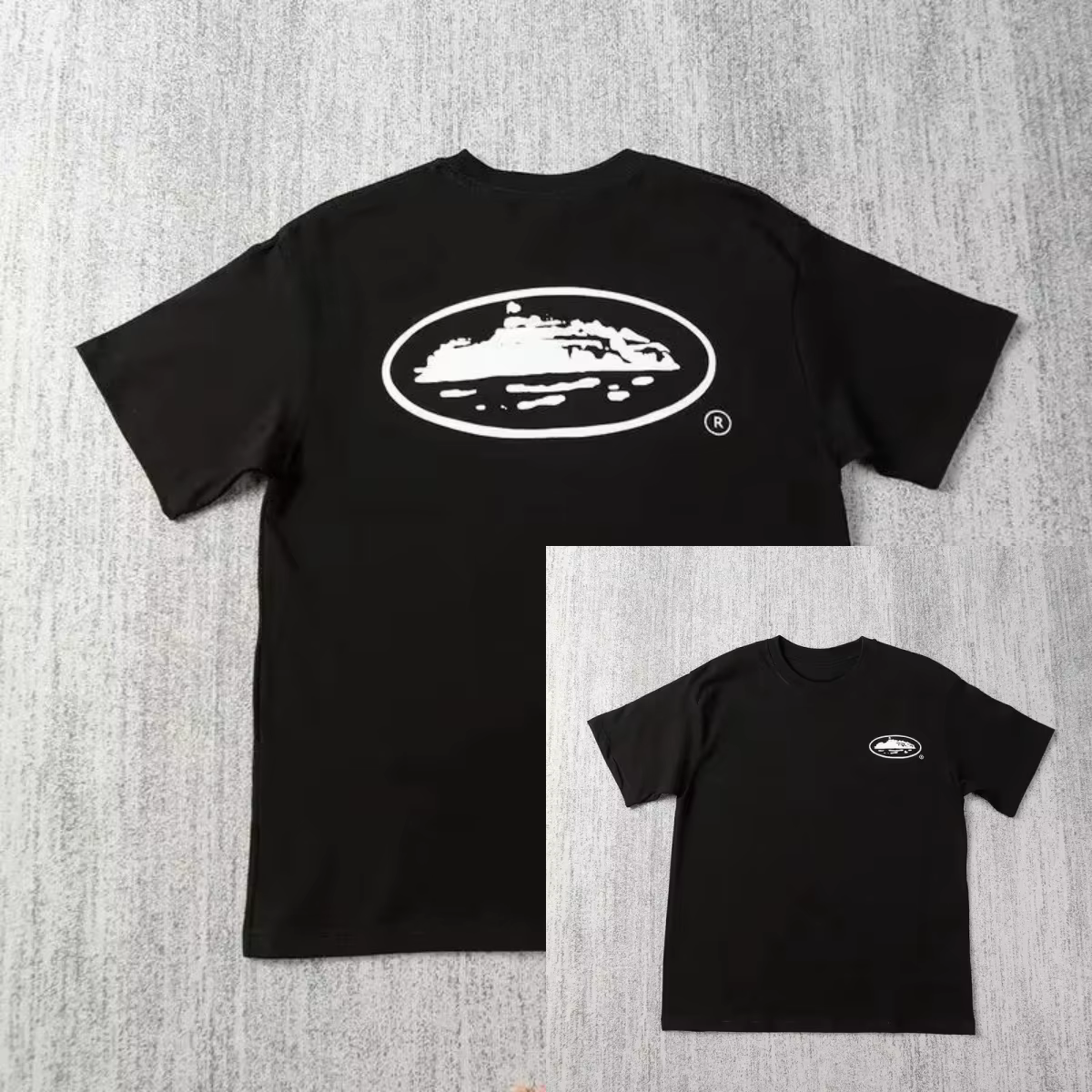 T-shirt classique Art Classic Island Logo Brand 100% coton, tee-shirt graphique pour hommes et femme