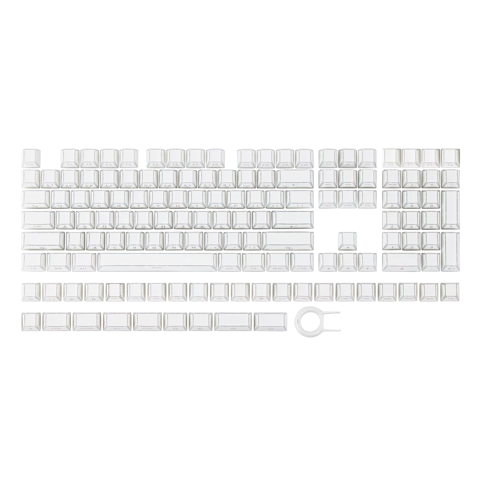 EPOMAKER – ensemble de capuchons de touches Phos, 138 touches, profil Cherry, impression latérale, b