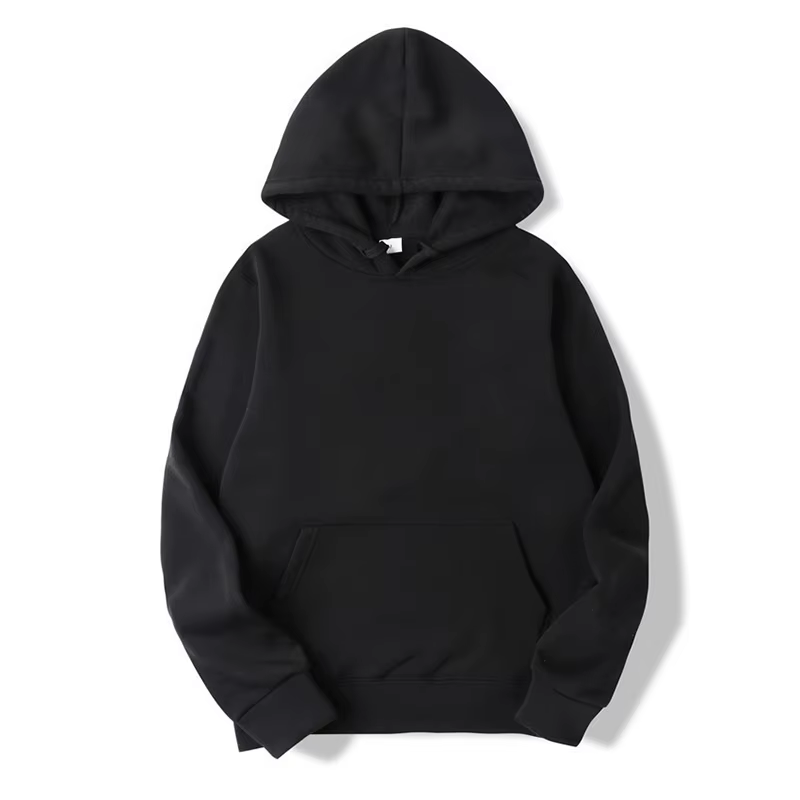 Sweat-Shirt à Capuche pour Homme, Pull à Manches sulf, Couleur Unie, Mode Décontractée, Vêtements de