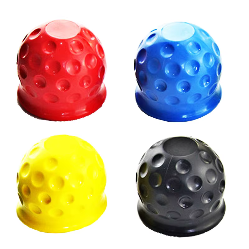 Nouveau 4 couleurs universel 50MM barre de remorquage bouchon de couverture de boule de remorque cou