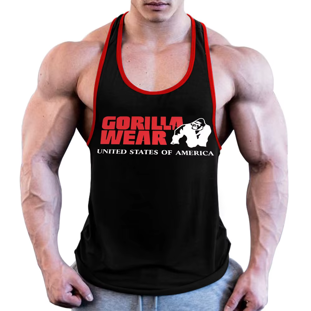 Vêtements de sport pour hommes, gilet de musculation de haute qualité, séchage rapide, absorbant la 