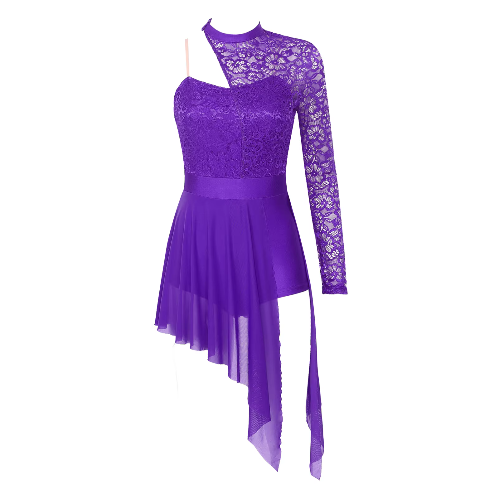 Robe de danse lyrique pour femmes, justaucorps de gymnastique, tenue de danse moderne et contemporai