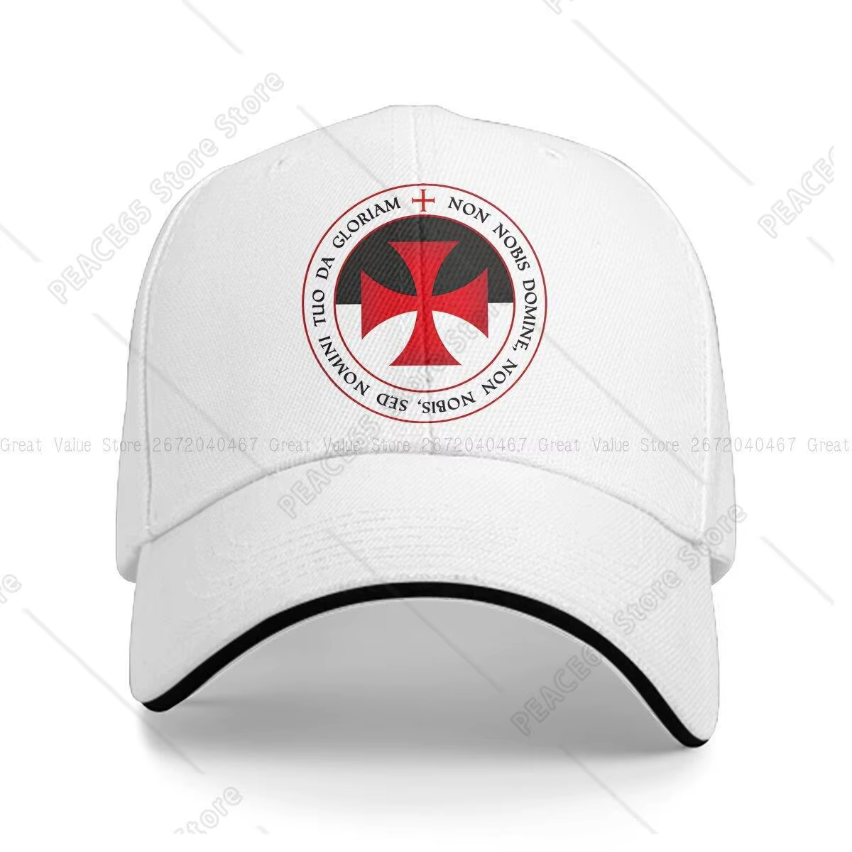 Casquette de Baseball délavée pour hommes, croix chrétienne, mot de sceau, camionneur, casquette à r