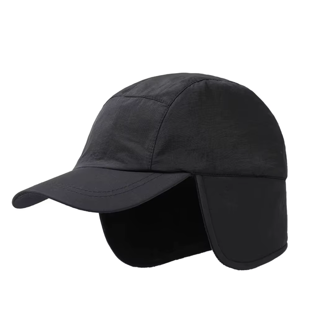 Casquette de baseball d'hiver chaude, protection des oreilles, bonnet imperméable avec protège-oreil