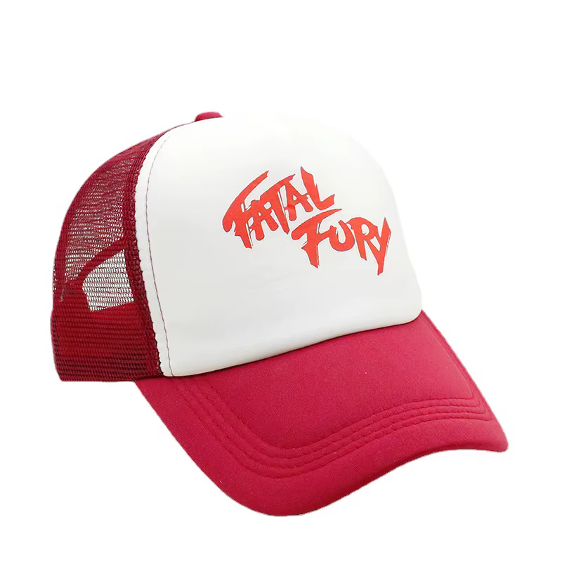 Casquette de Baseball King of Fighters Fatal Fury Terry Bogard, chapeau réglable brodé pour Cosplay,
