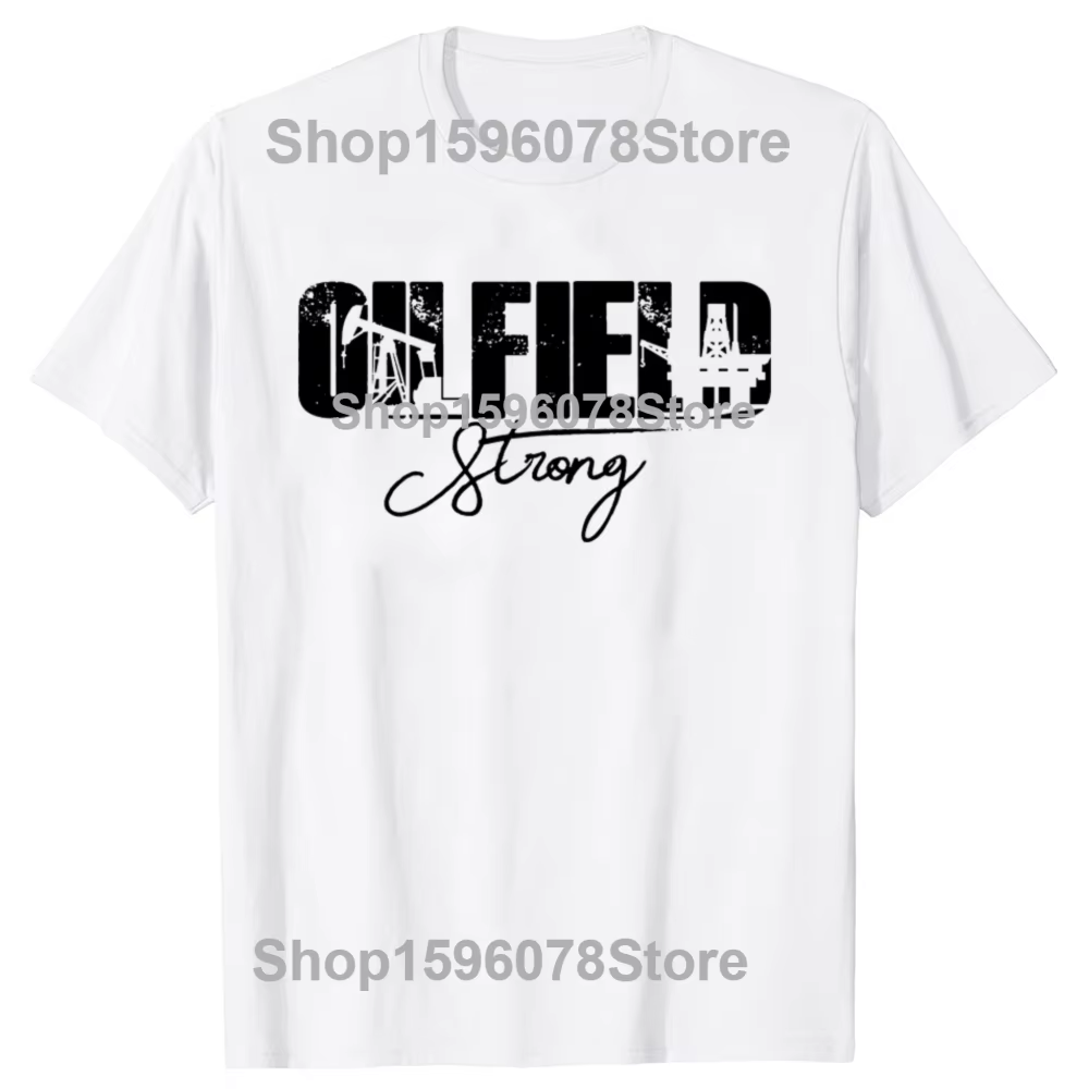 Drôle Oilfield travailleur plate-forme de vie plate-forme d'huile travailleurs t-shirts hommes femme
