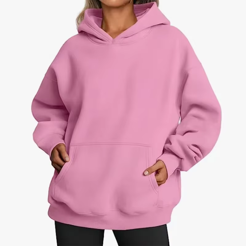 Sweat-shirt à capuche chaud en polaire pour homme et femme, décontracté, à la mode, plusieurs couleu
