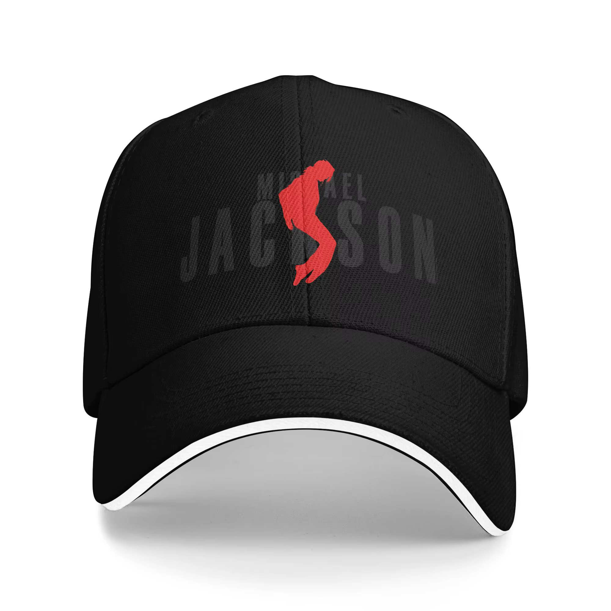 Casquette de baseball Michael Jackson, le roi de la pop, respirante, pour activités de plein air et 