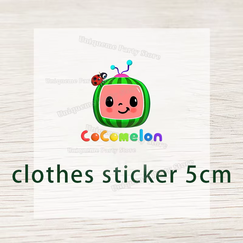 Cocomelons – t-shirt à manches courtes pour garçons et filles, vêtements d'été pour enfants, avec de