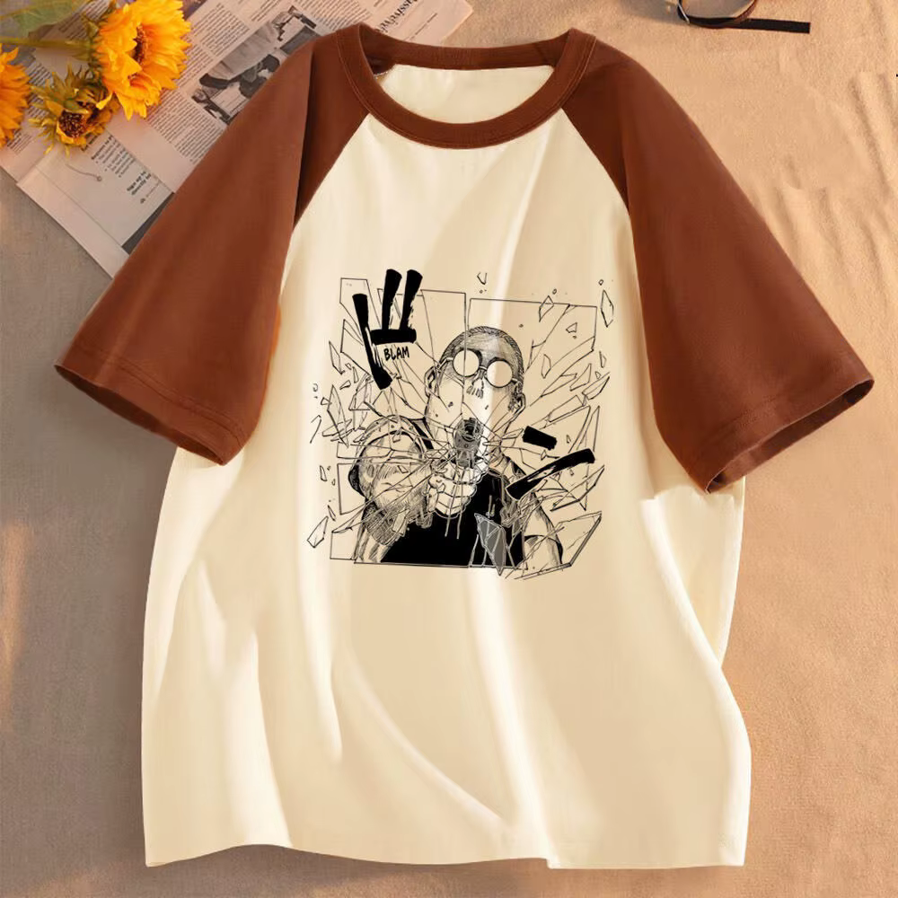 Sakamoto Days t-shirt fille université Pastel 80s gothique Punk t-shirt à la mode Grunge coloré anim