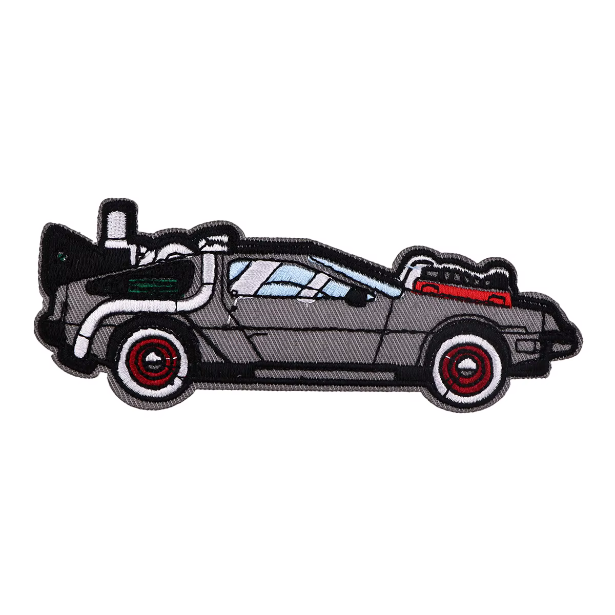 Retour vers futur fer sur Patch vêtements Patch pour vêtements film brodé Patch vêtement vêtements a