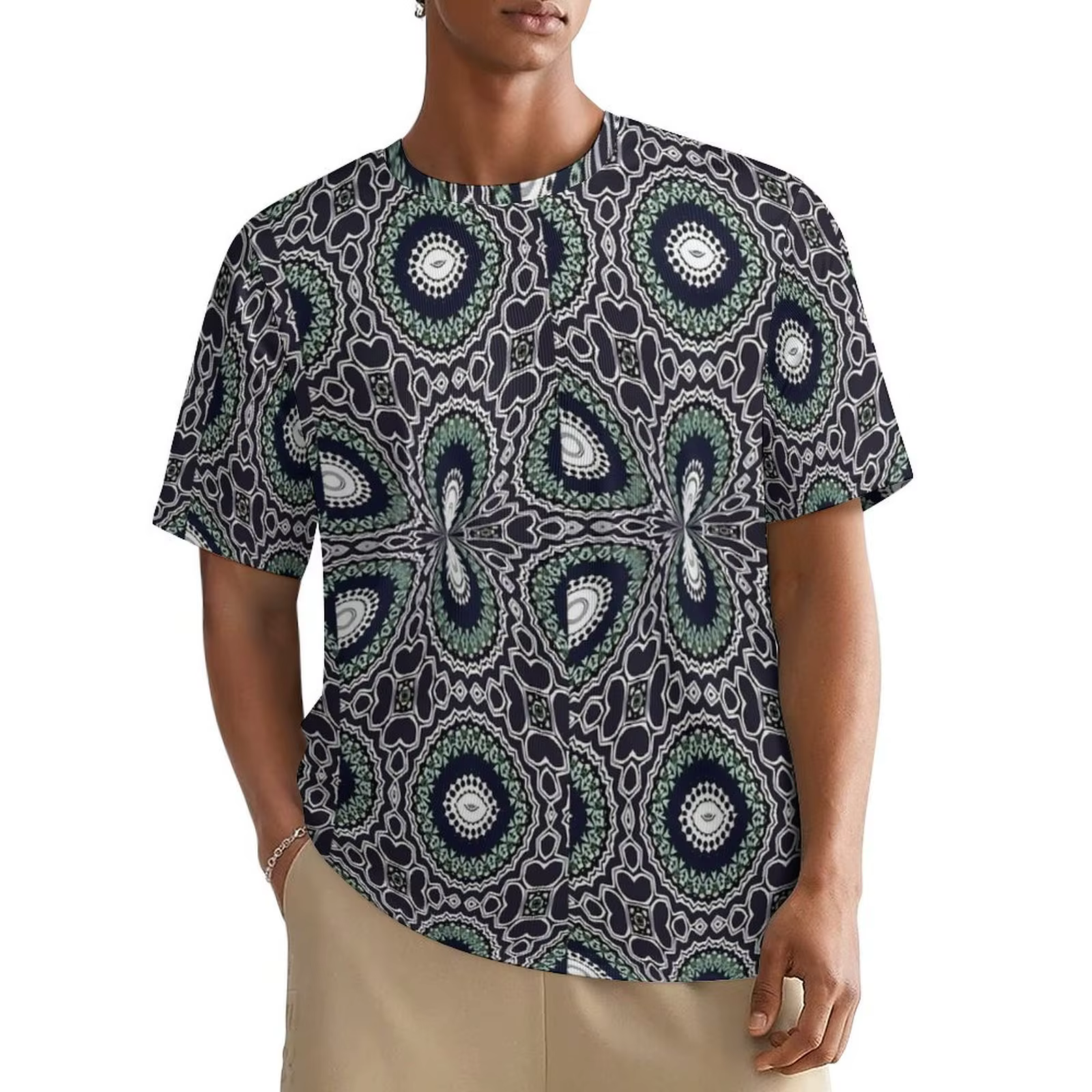T-shirt manches courtes homme, estival et humoristique, vintage, grande taille