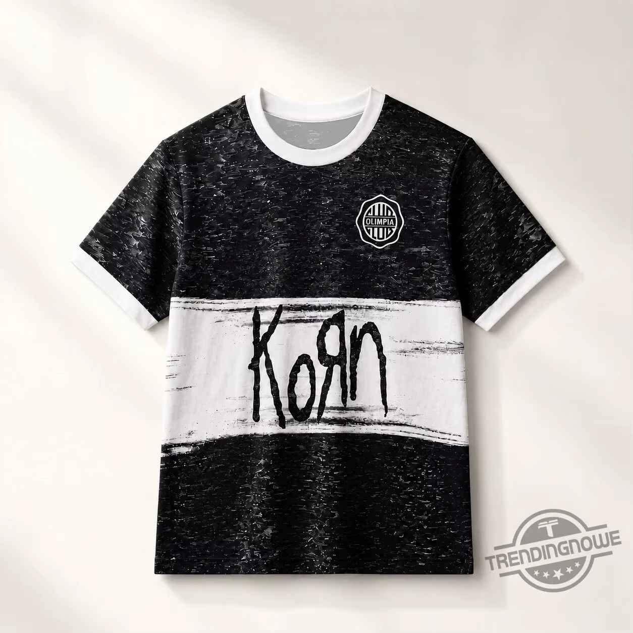 Nouveau Maillot de Football Korn Joint Design 2026 pour Homme, Séchage Rapide, Décontracté, T-shirt 