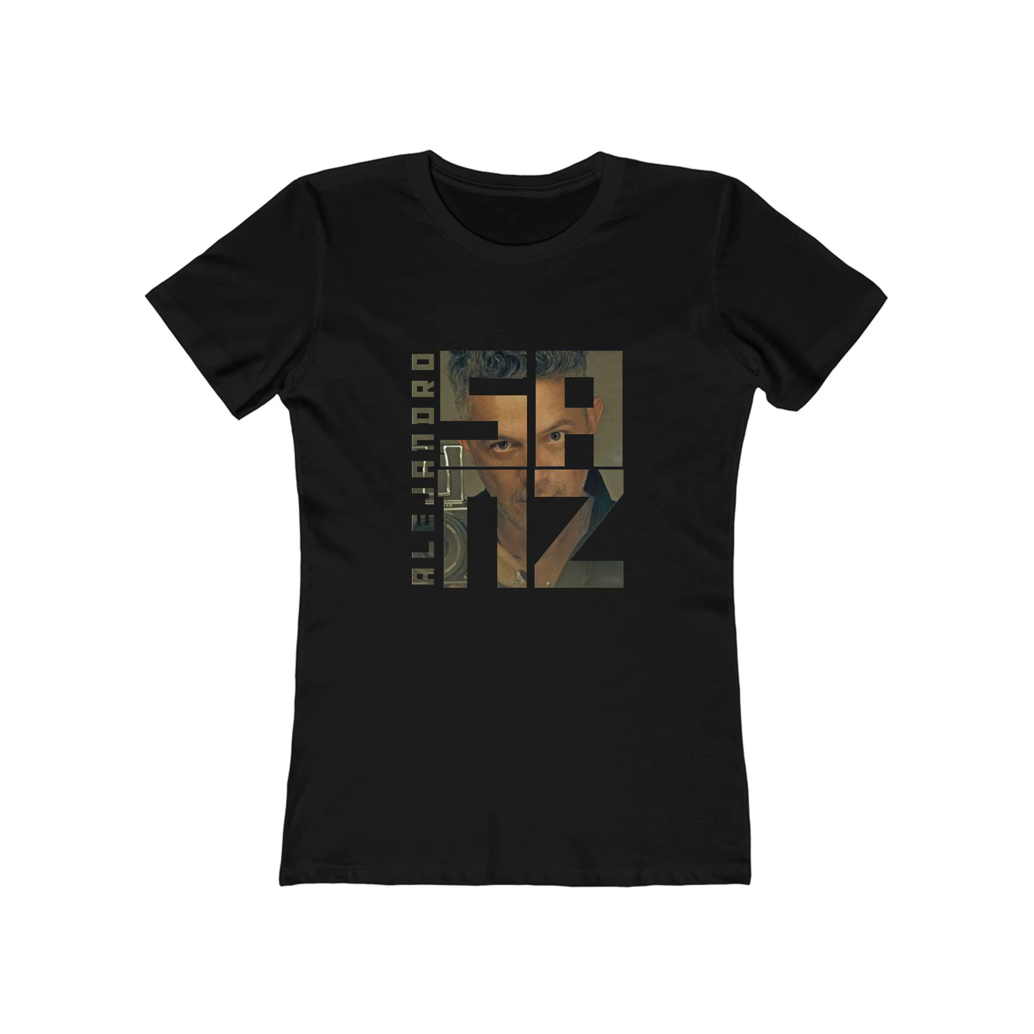 T-shirt imprimé Singer Alejandro Sanz pour hommes et femmes, vêtements d'été en coton, mode décontra