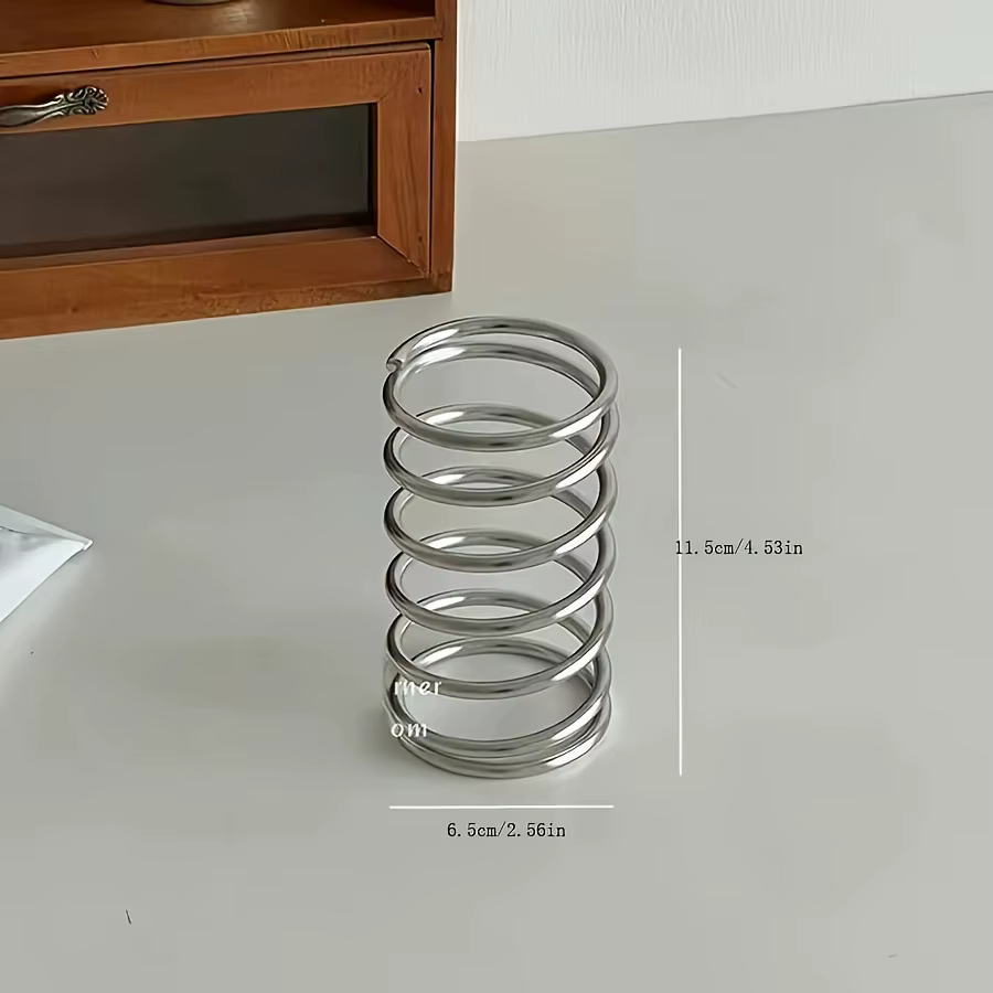 Porte-brosse à dents en fer forgé, design circulaire moderne, accessoire de salle de bain à poser au