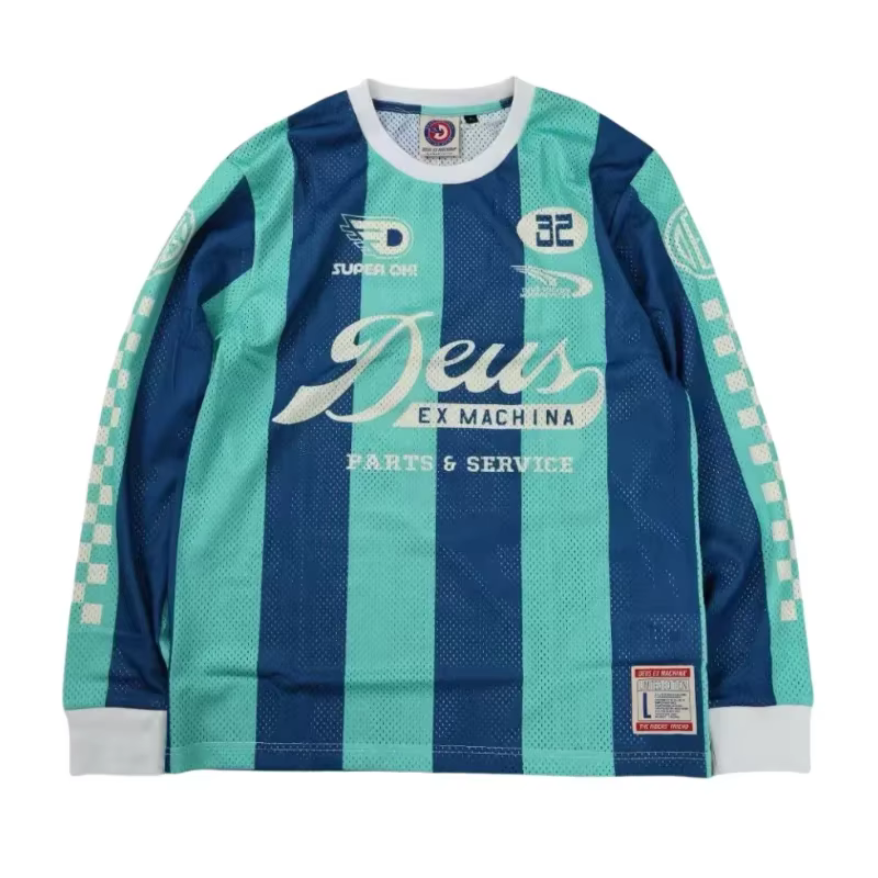 Nouveau DEUS EX MACHINA Enduro cyclisme manches cyclisme maillot descente chemise Camiseta Motocross