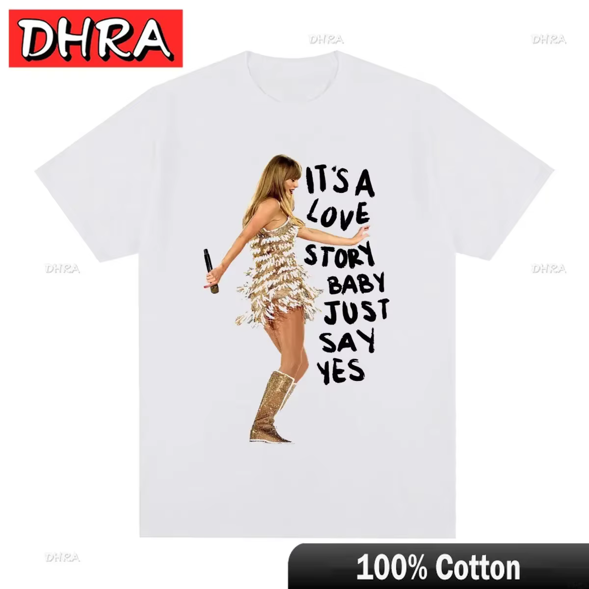 Taylor Concert Vintage T-shirt été mode Fans cadeau vêtements coton hommes graphique T-shirt nouveau