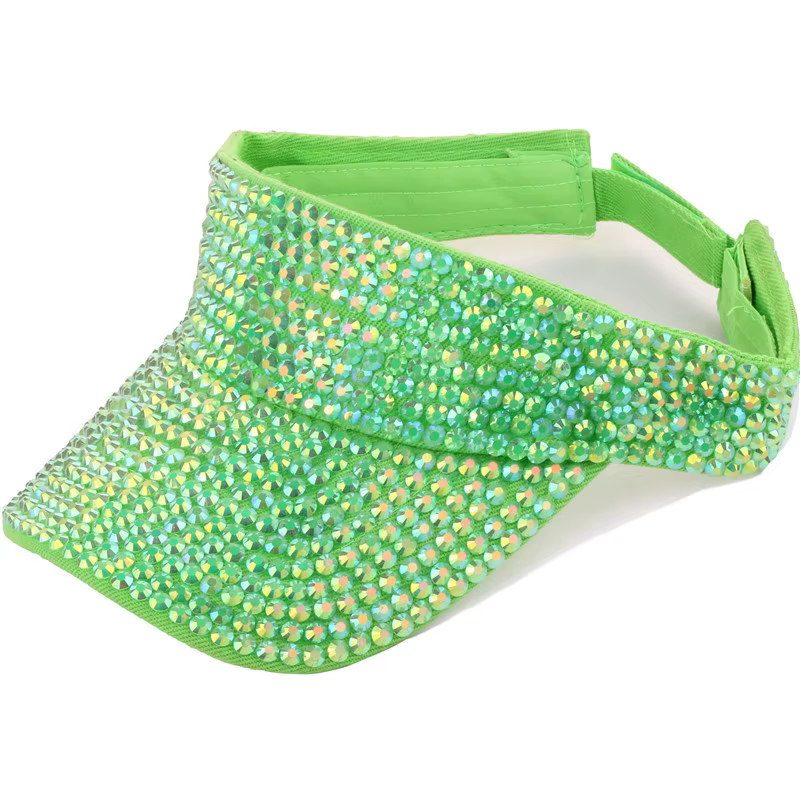 Strass vide casquette décontracté femmes pare-soleil été printemps Streetwear mode Bling Bling diama